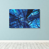 Het Raster (2016) Canvas Afdruk (Insitu (Houten vloer))