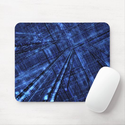 Het raster Mousepad Muismat (Met muis)