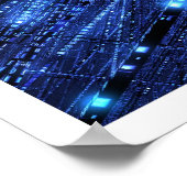 Het raster poster (Hoek)