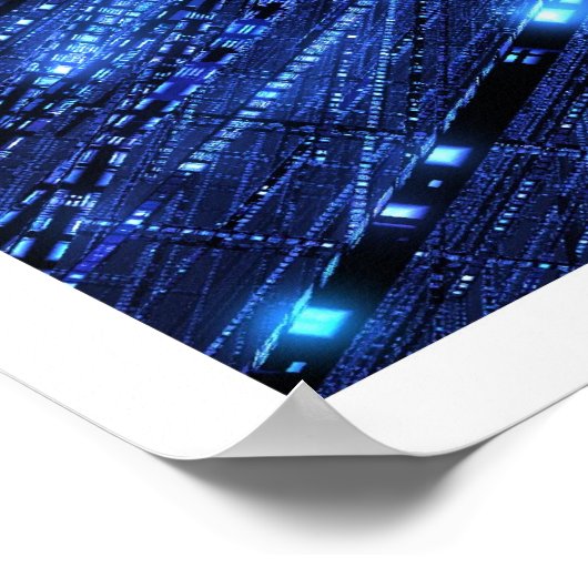 Het raster poster (Hoek)