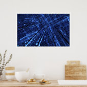 Het raster poster (Keuken)