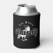 Het Raven Asylum (witte tekst) Blikjeskoeler (Blikje Voorkant)