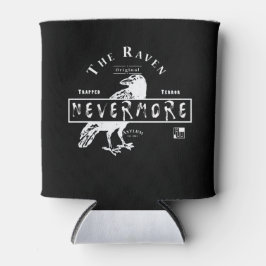 Het Raven Asylum (witte tekst) Blikjeskoeler