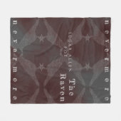 Het Ravengedicht Fleece Deken (Voorkant (Horizontaal))