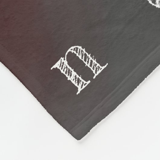 Het Ravengedicht Fleece Deken (Hoek)