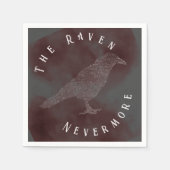 Het Ravengedicht Servet (Voorkant)