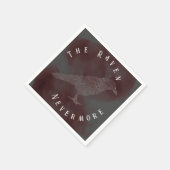 Het Ravengedicht Servet (Hoek)