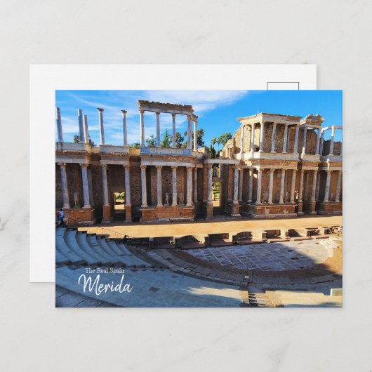 Het Real Spain Merida-Briefkaart Briefkaart (Voorkant / Achterkant)