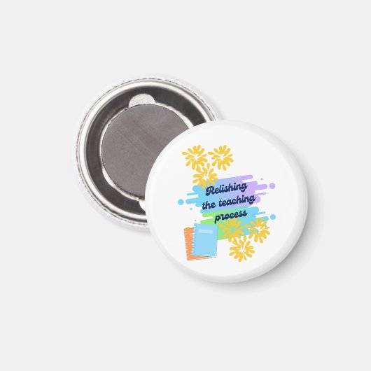 Het realiseren van het leerproces magneet (Voorkant / Achterkant)