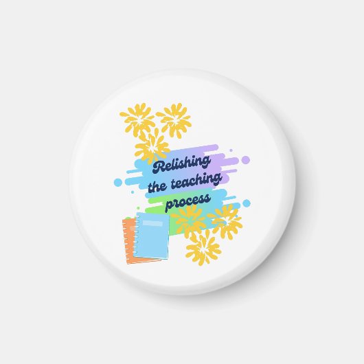 Het realiseren van het leerproces magneet (Voorkant)