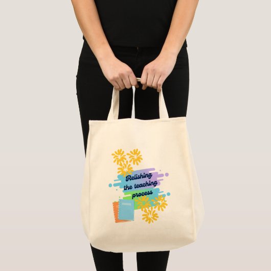 Het realiseren van het leerproces tote bag (Voorkant (product))
