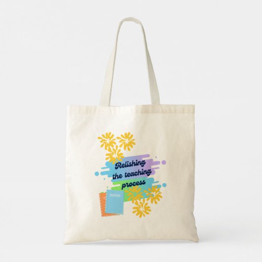 Het realiseren van het leerproces tote bag (Achterkant)