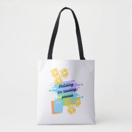 Het realiseren van het leerproces tote bag