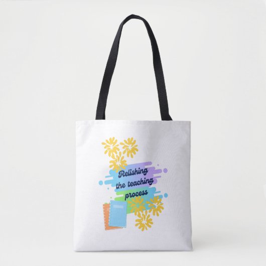 Het realiseren van het leerproces tote bag (Voorkant)