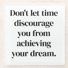 Het realiseren van uw droomglas Onderzetter