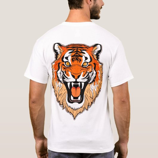 Het realiseren van uw verbeelding: uniek design T- T-shirt (Achterkant)