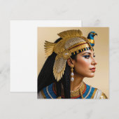 "Het Realisme van Cleopatra VII: een portret" Feestdagenkaart (Voorkant / Achterkant)