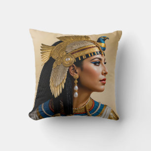 "Het Realisme van Cleopatra VII: een portret" Kussen