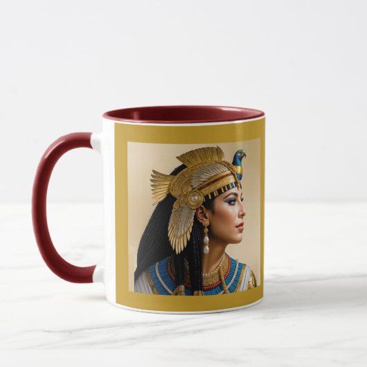 "Het Realisme van Cleopatra VII: een portret" Mok (Links)