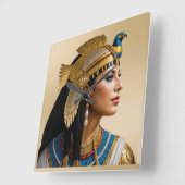 "Het Realisme van Cleopatra VII: een portret" Vierkante Klok (Hoek)