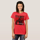 Het rebellie-radicale disciplinaire hechtenis t-shirt (Voorkant volledig)