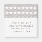 Het recente Moderne Deco sparen de Magnet van de D (Voorkant)