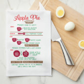 Het recept van de behandeling theedoek (Quarter Fold)