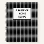 het recept van thuis notitieboek (Voorkant)