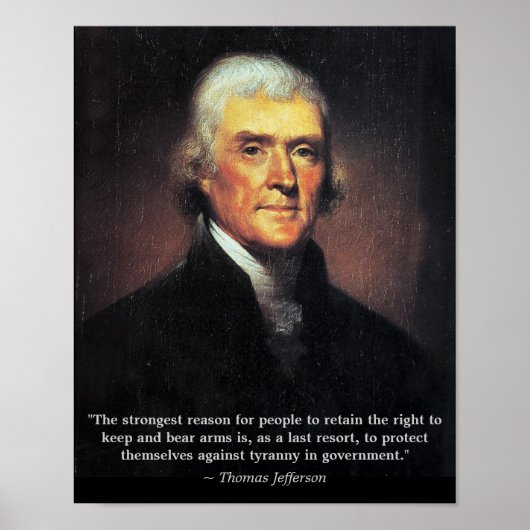 Het recht om wapens te houden en te Beren Poster (Voorkant)