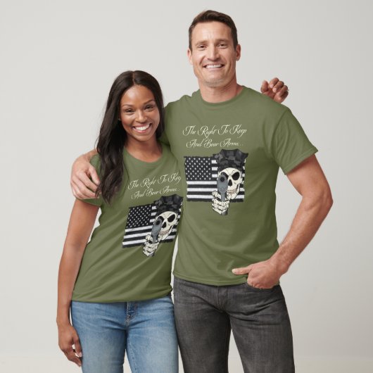 Het recht om wapens te houden en te Beren T-shirt (Unisex)