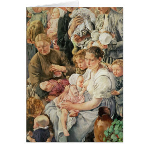 Het rechterdeelvenster Vrouwen uit de leeftijdskla