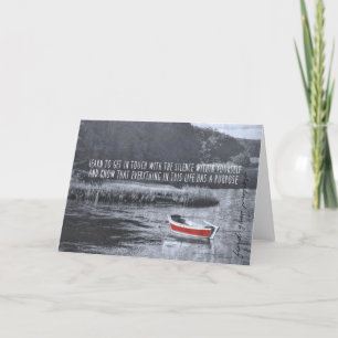 HET RED BOAT WENSKAART BEDANKKAART