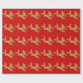 het Red Nosed Reindeer inpakpapier (Vlak)