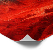 Het Red Vale Fantasy Science Fiction Art Poster (Hoek)