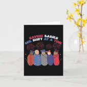 Het redden van baby's één shift per onafhankelijkh kaart (Gele Bloem)