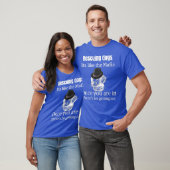 Het redden van honden is net zoals maffia die hond t-shirt (Unisex)