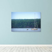 Het reddingsplan canvas afdruk (Insitu (Houten vloer))