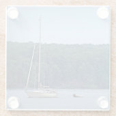 Het reddingsplan glazen onderzetter (Achterkant)