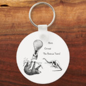Het reddingsteam (Sloth, Dinosaur) Sleutelhanger (Voorkant)