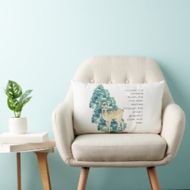 Het ree danst door de sneeuw kussen