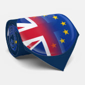 Het referendum over het EU-lidmaatschap in 2016 Stropdas (Opgerold)