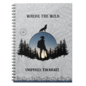 Het reflectielogboek van de wandelaar notitieboek (Voorkant)