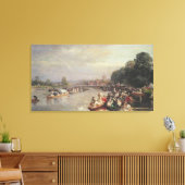 Het Regatta Canvas Afdruk (Insitu (Woonkamer))
