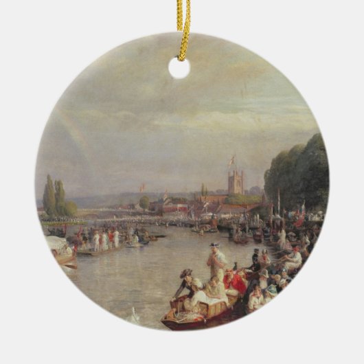 Het Regatta Keramisch Ornament (Voorkant)