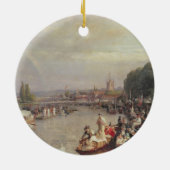 Het Regatta Keramisch Ornament (Achterkant)