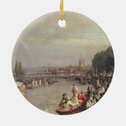 Het Regatta Keramisch Ornament (Achterkant)