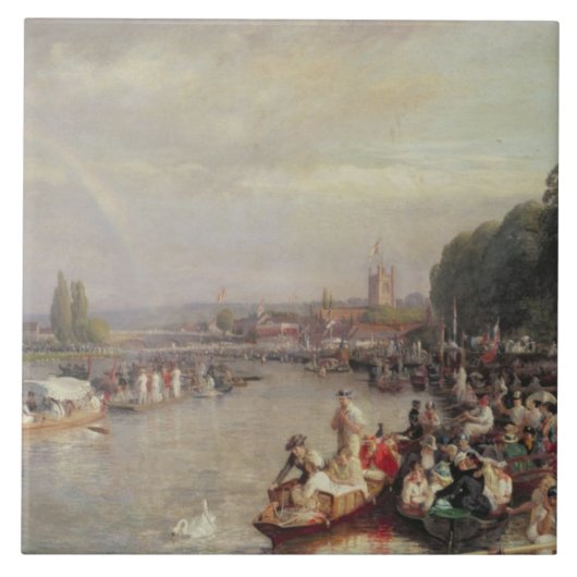 Het Regatta Tegeltje (Voorkant)
