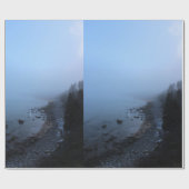 Het Regelen van de mist over Strand Ingonish Cadeaupapier (Vlak)