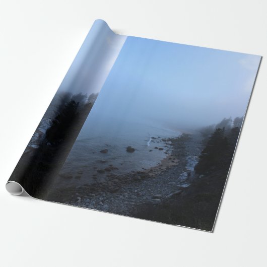 Het Regelen van de mist over Strand Ingonish Cadeaupapier (Uitgerold)