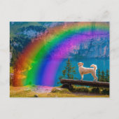 Het Regenboogbrug Gedicht, Ter nagedachtenis aan e Briefkaart (Voorkant)